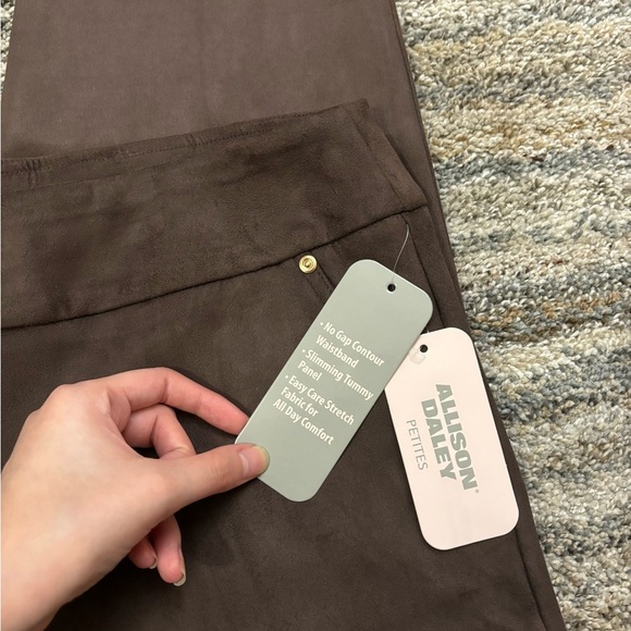 Allison Daley Skinny Brown Jeggings Sz XL Petite NWT | Allison Daley Jeggings- - Picture 4 of 14